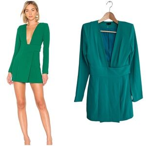 NBD Green Mini Dress